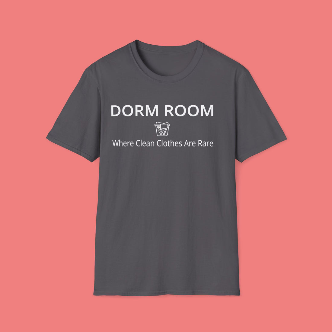 DORM Clean SLEEPING Tee SHIRT , Positive Residence College Campus Student Tee Shirt