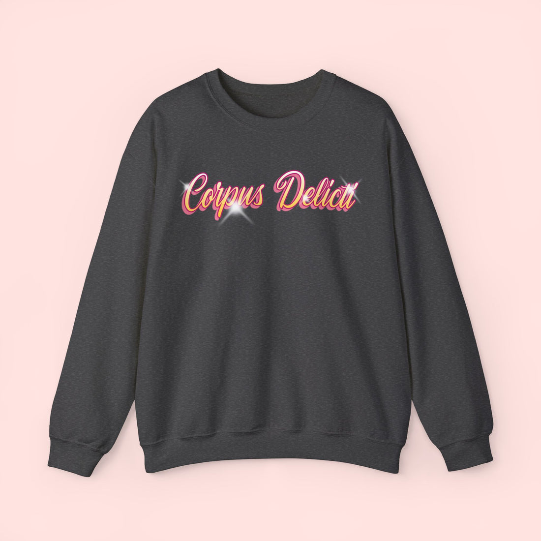 Corpus Delicti Crime Sweatshirt: Legal-Inspired Comfort & Style with Good Vibes - Perfect Gift for Law Enthusiasts