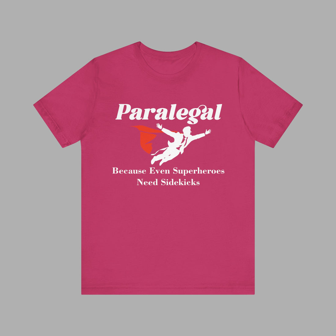 Phrasal PARALEGAL Superhero SHIRT In BLACK Color , Minimalistic Legal Shirt For Law Students