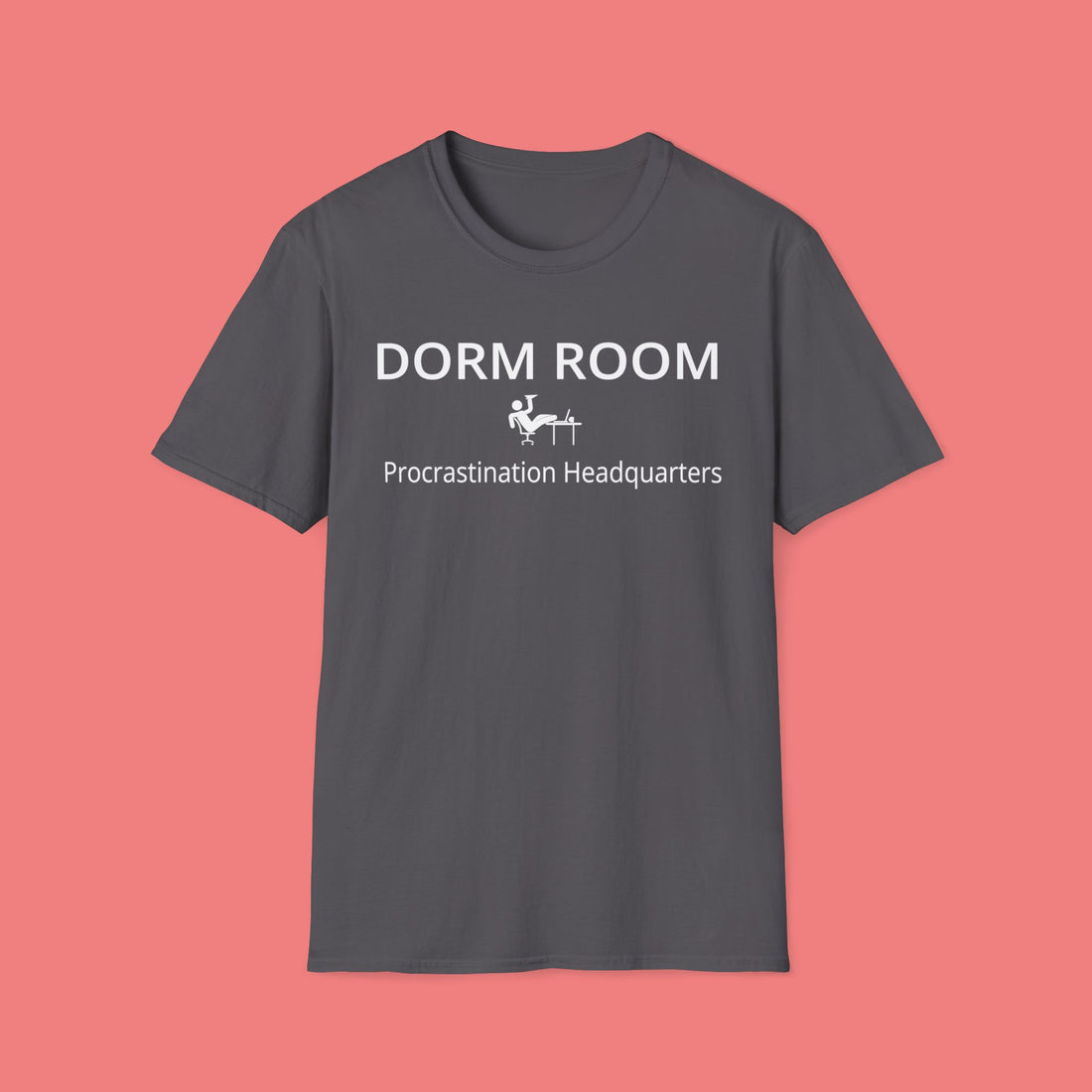 PROCRASTINATE ACTIVIST Dorm Tee SHIRT ,College Chamber Housing Campus Tee Shirt