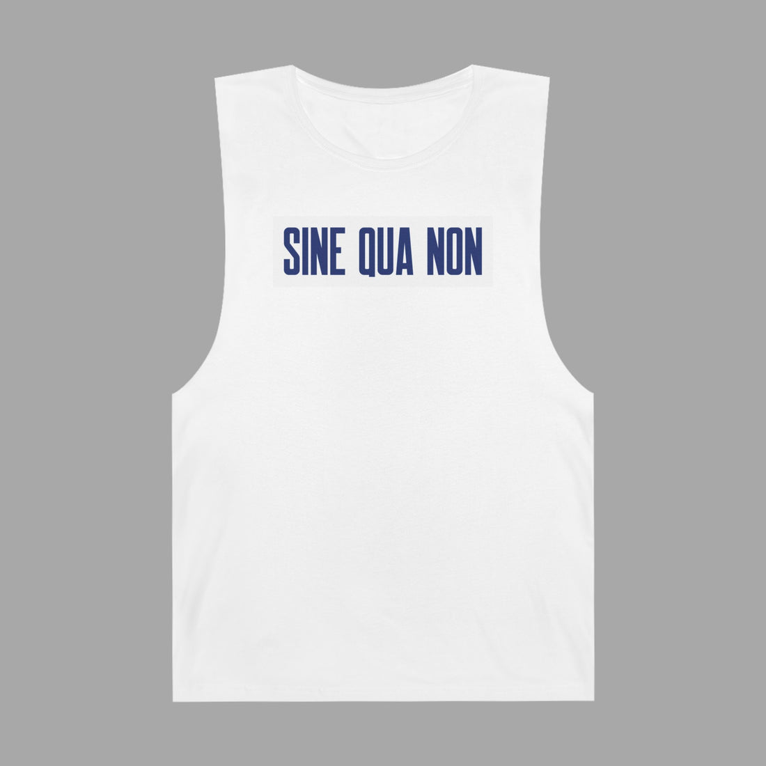 Essentials Positive LEGAL Sine Qua Non TANK TOP – Indispensable Summer Phrase Law Tank Top