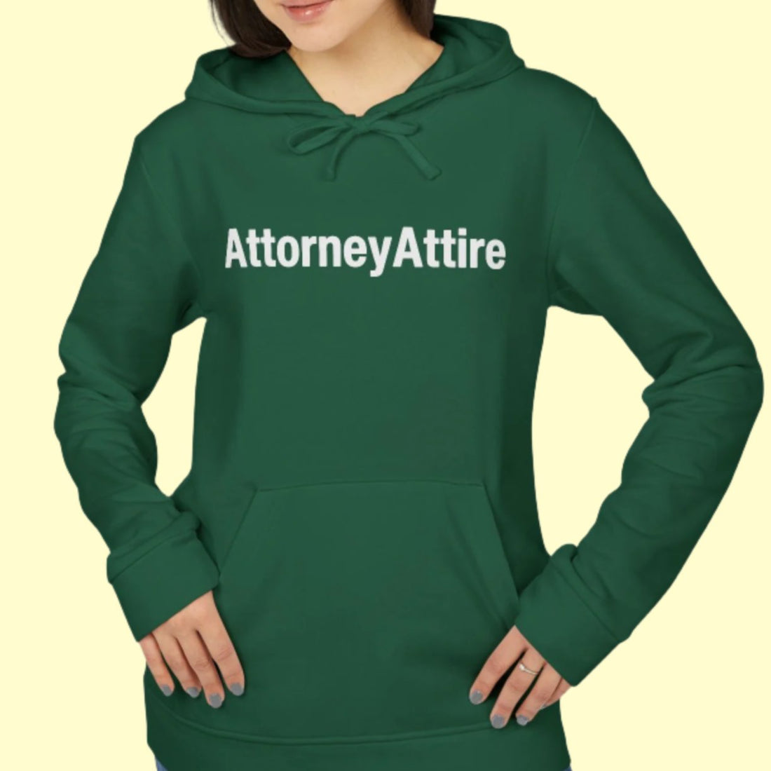 AttorneyAttire Personalized Fashion Adidas Hoodie Ideal for Lawyers and Positive Fashion