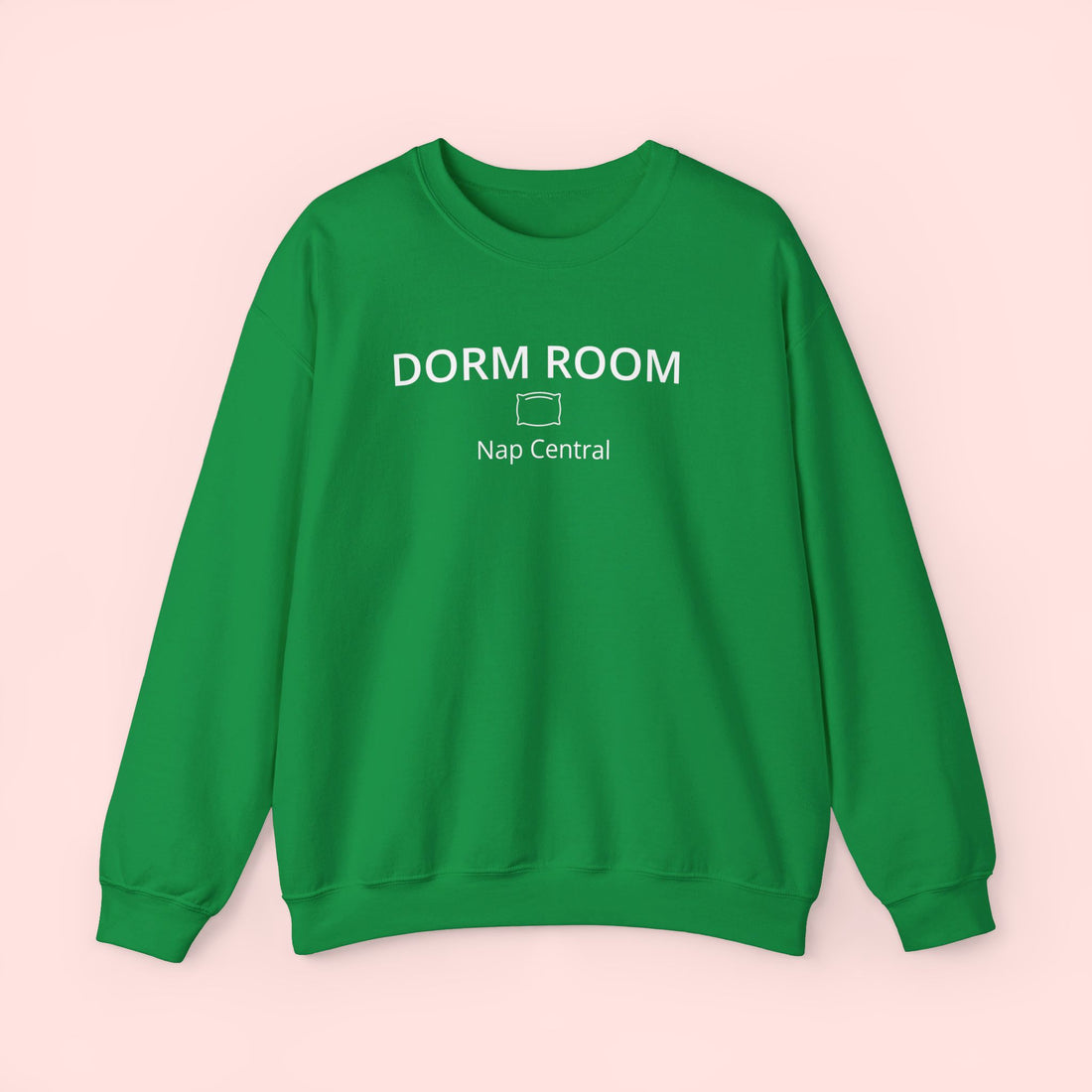 Dorm Room NAP Central SWEATSHIRT, Unisex Stylish Crew Neck Cool Design Comfortable Sweater