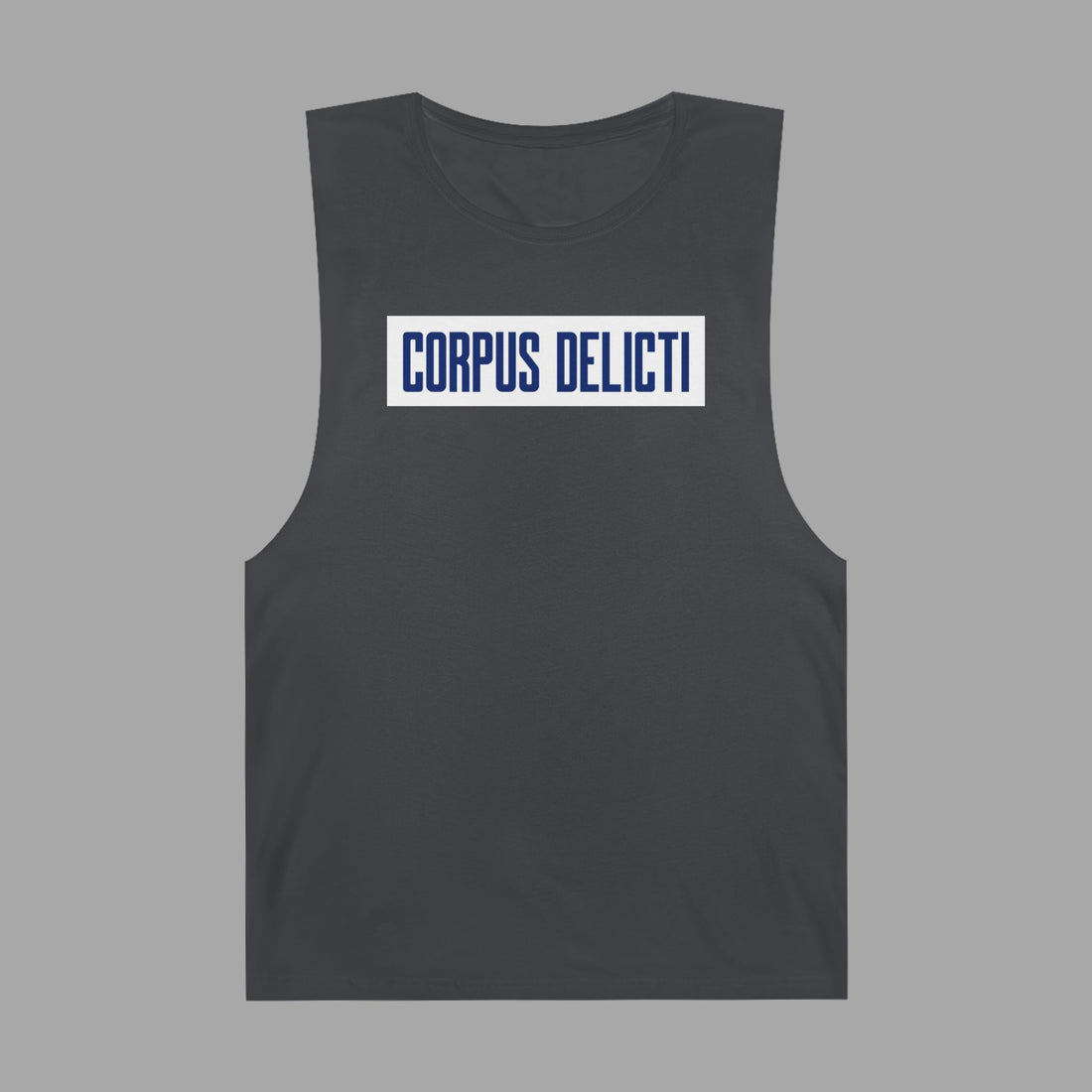 Corpus Delicti Crime TANK TOP For Men And Women- Modern Motivation Summer Law Tank Top