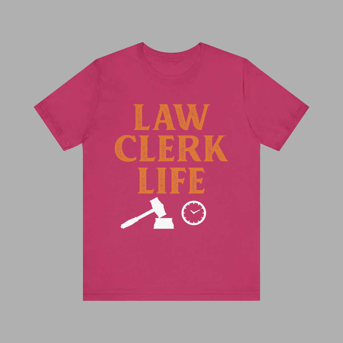 LAWYER CLERK Good Vibes Legal SHIRT, Unisex Law Clerk Life Eco Friendly Stylish Crewneck Tee for Law Student