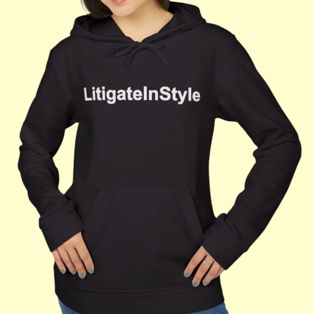 LitigateInStyle Customized Adidas Hoodie Perfect for Legal Professionals and Positive Fashion