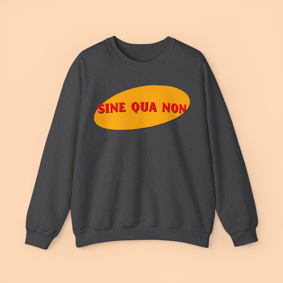 LEGAL ESSENTIALS Positive Law SWEATSHIRT – Minimalistic Sine Qua Non Indispensable Sweatshirt