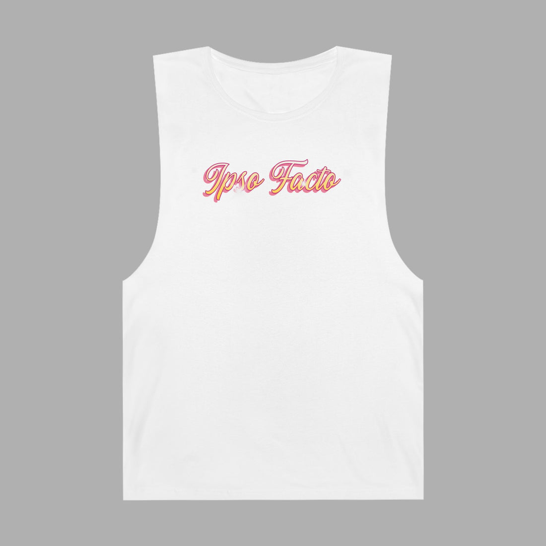 Fantasy Ipso Facto  Printed TRULY Legal TANK Top– Pink Glam Reality Activist Tank Top