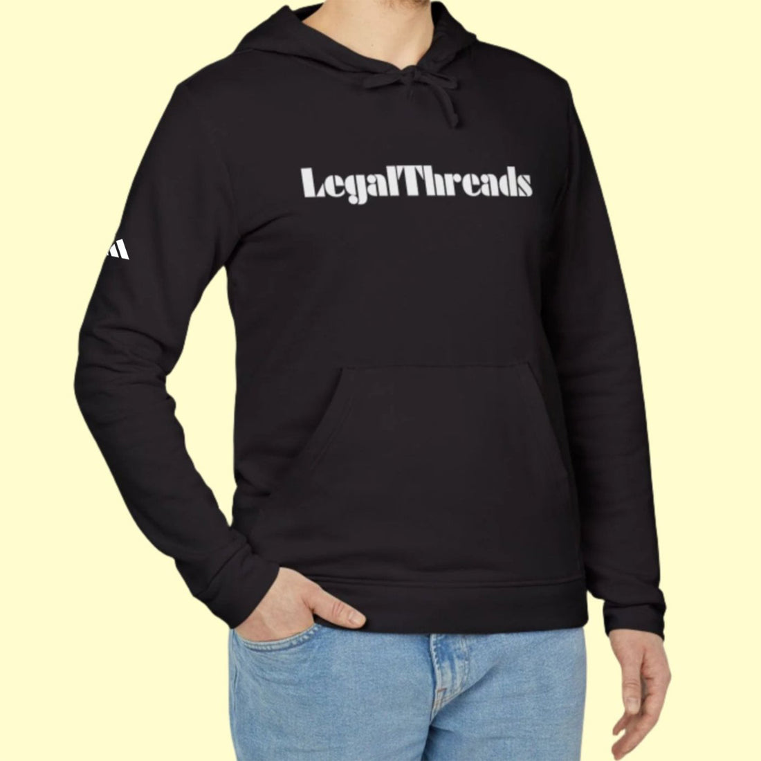 LegalThreads Personalized Fashion Adidas Hoodie Perfect for Gift Advocates and Positive Fashion