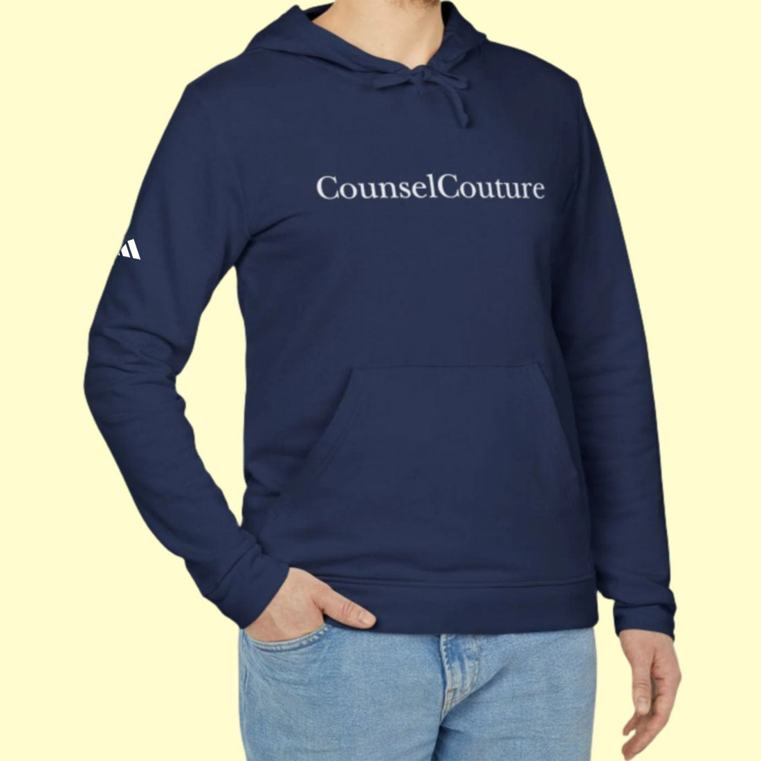 CounselCouture Personalized Fashion Adidas Hoodie Perfect for Legal Professionals and Stylish Advocates